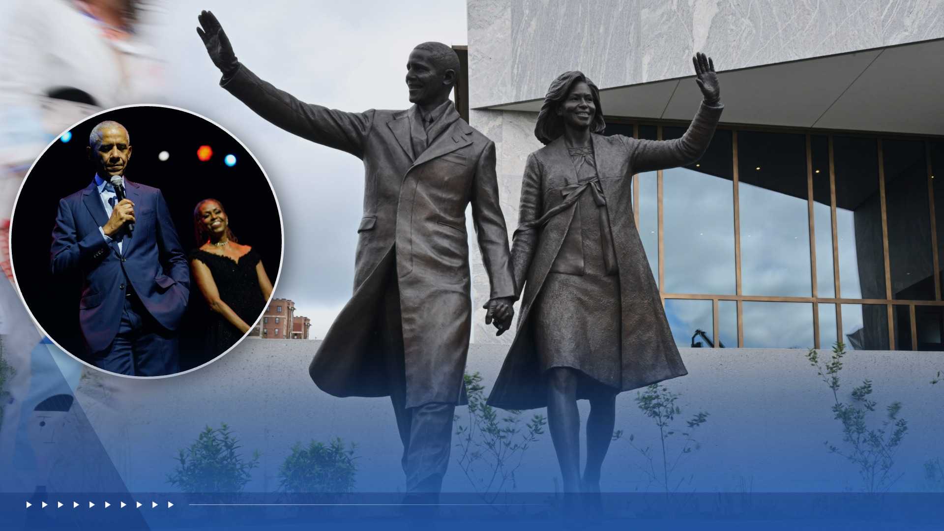LIVE: Springsteen, Bono and Stevie Wonder will help the Obamas open their presidential museum