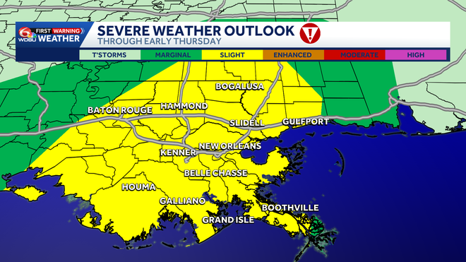 severe weather outlook tonight