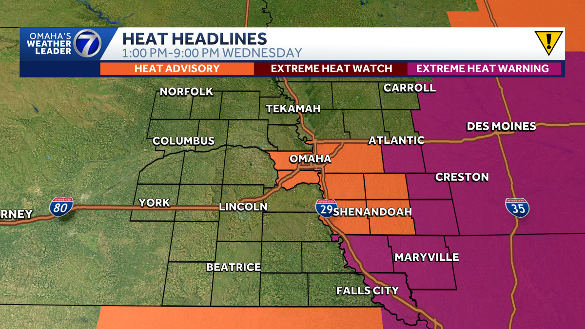 Omaha weather: Staying hot and humid, storm chances on Fourth of July