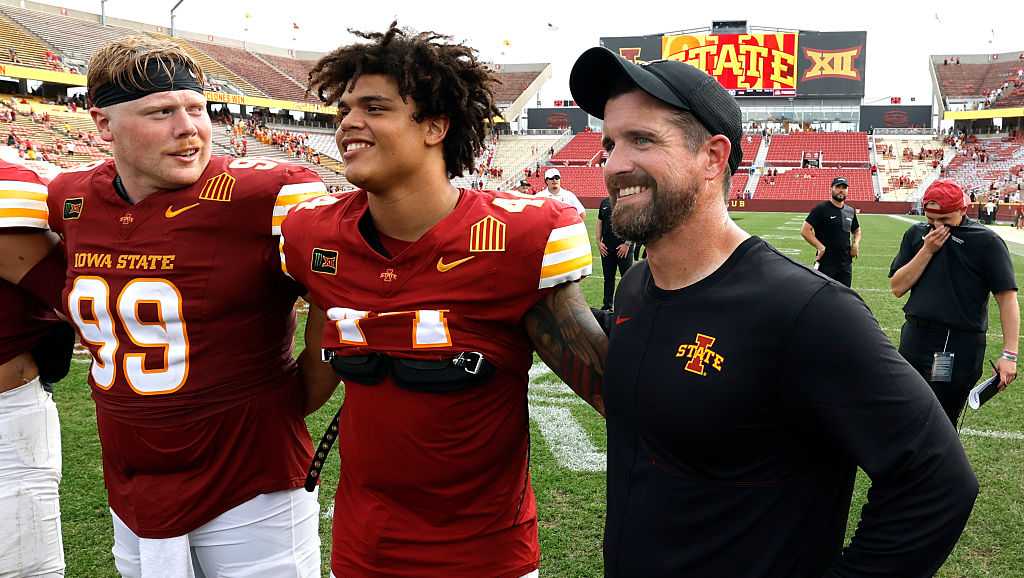 Jaylen Raynor accounts for 4 touchdowns in Iowa State's 38-10 win over Southeast Missouri State