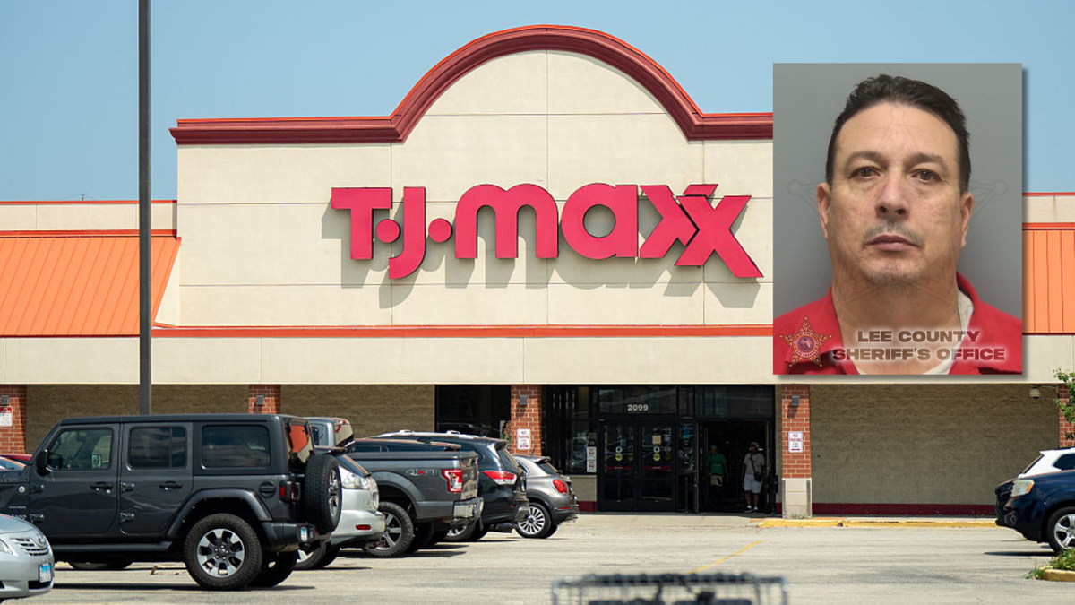 Man hid pair of shoes down his pants while stealing from Lee County TJ Maxx stor...