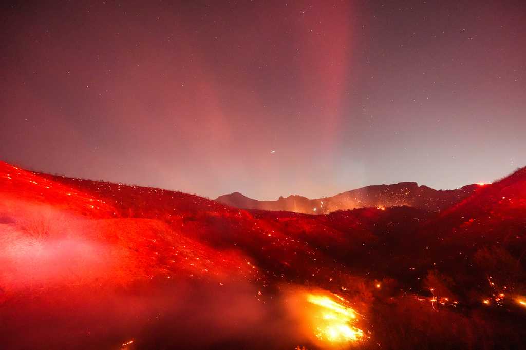 Brush fires spark in Southern California as hot weather and winds raise wildfire risk