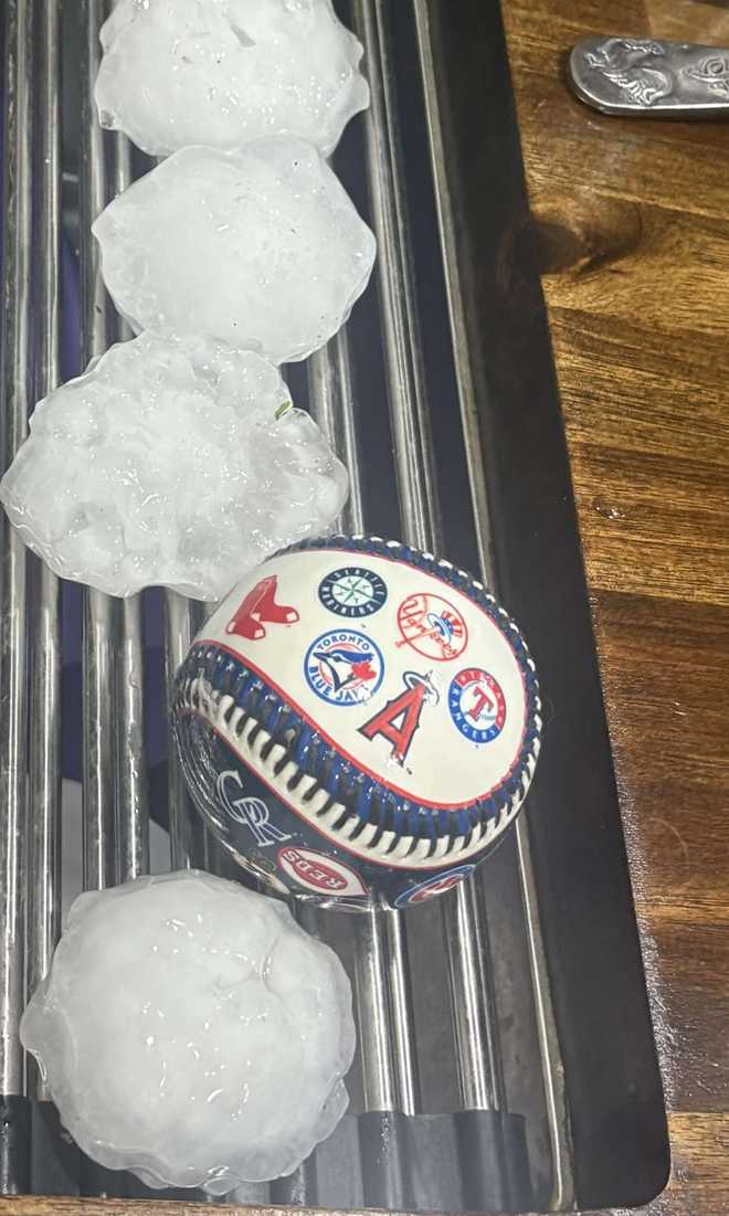 viewers share photos of early thursday storm