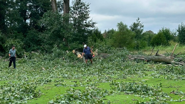 Storms leave a mess behind at KC-area golf courses