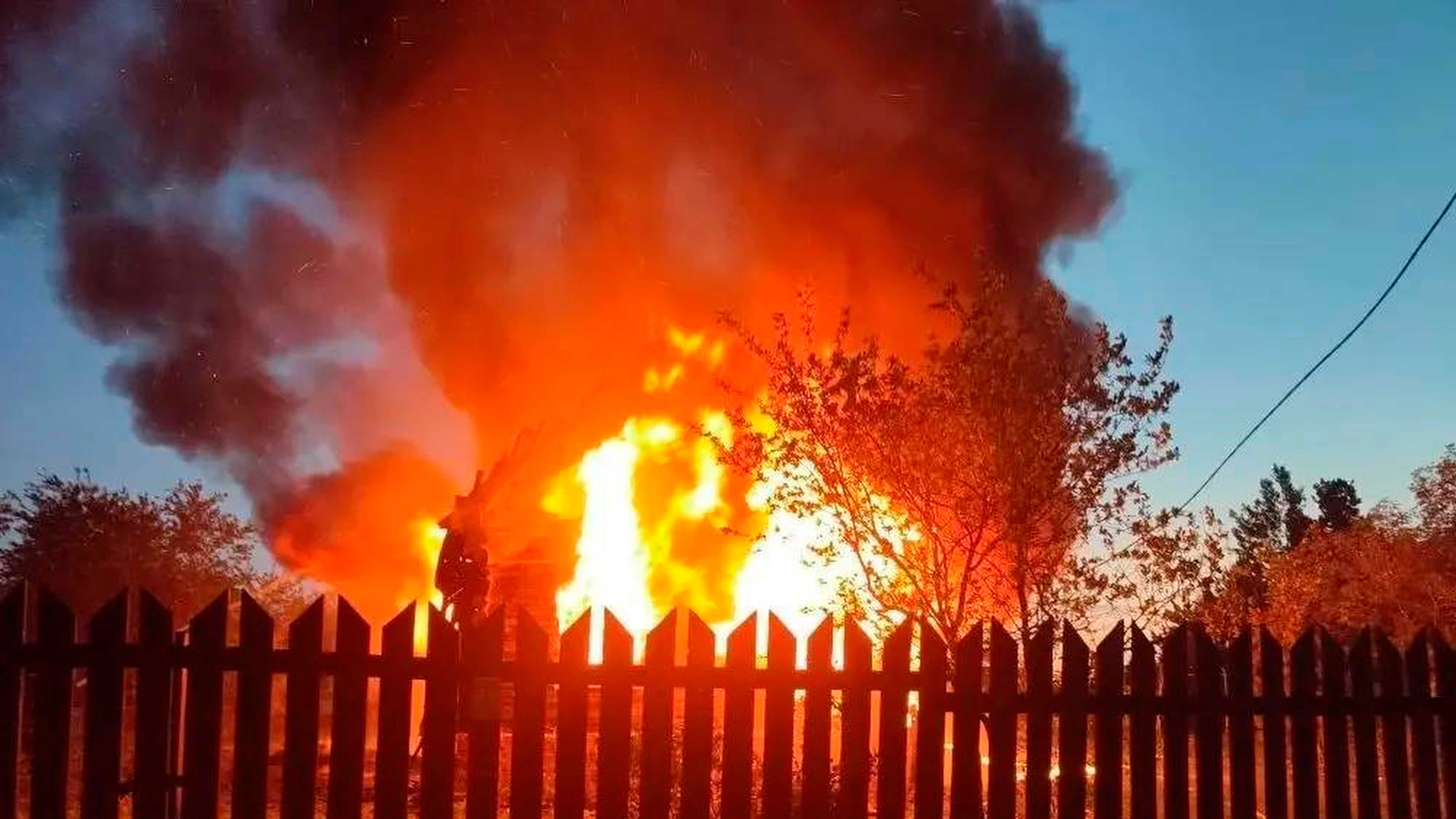 Ukraine conducts large-scale strikes on Russia, killing 4 and wounding a dozen others