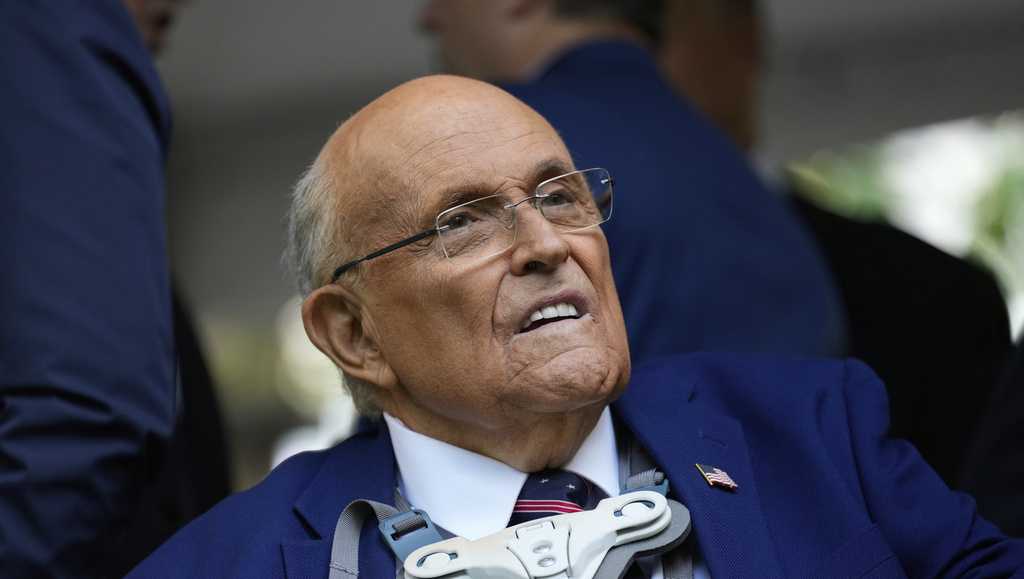 Rudy Giuliani hospitalized in critical condition, spokesperson says