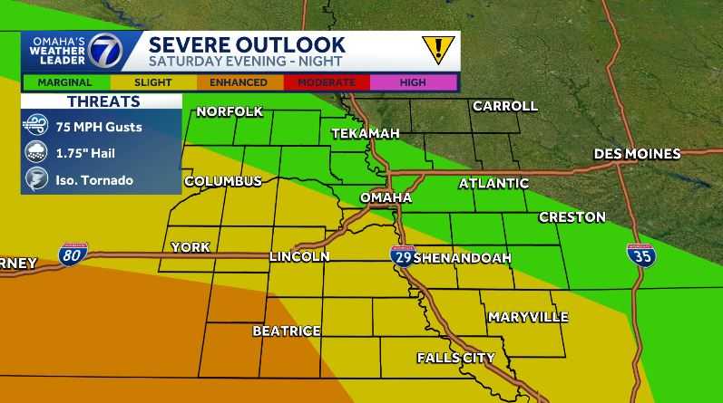 Omaha weather: Chance for storms, rain Father's Day weekend - KETV