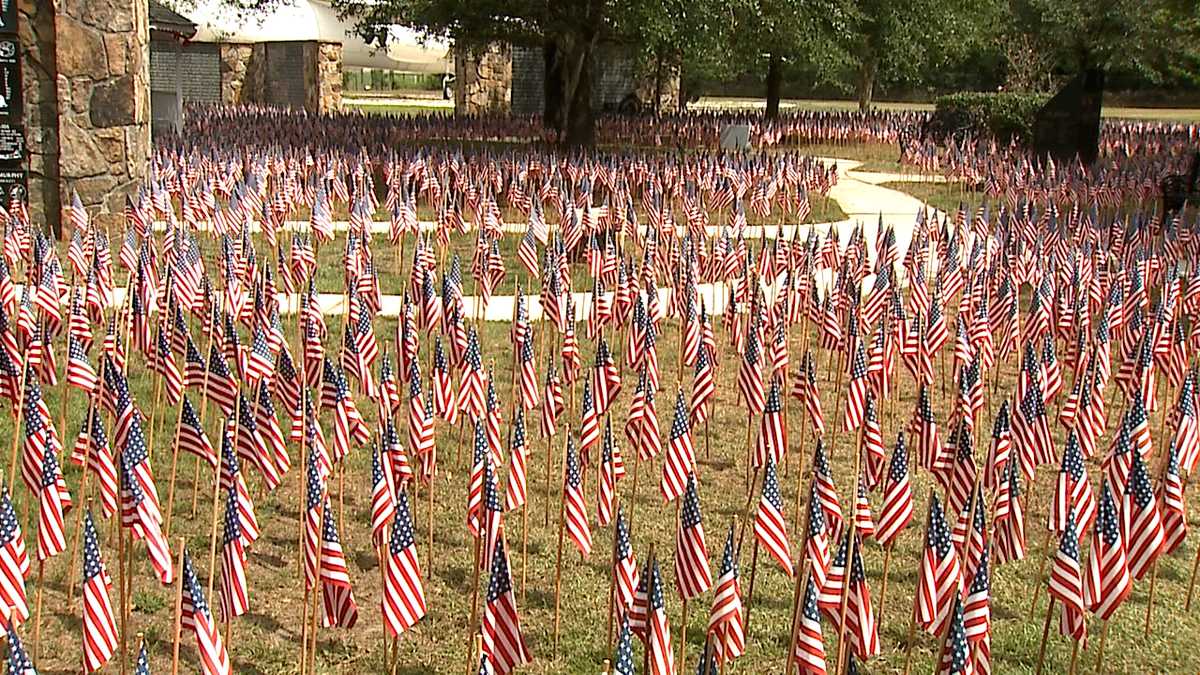 Pooler: Flags for the Fallen now on display - WJCL
