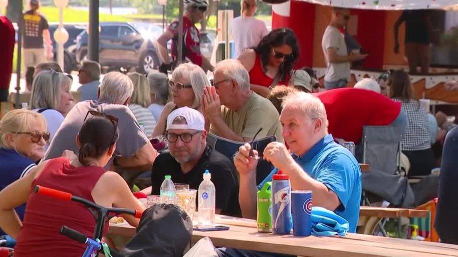 Christmas in July brings festive cheer to Des Moines' Water Works Park