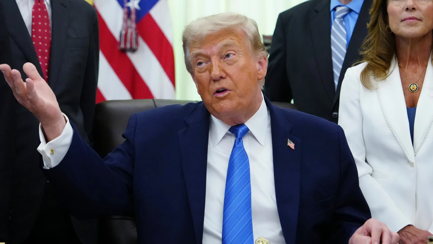 President Donald Trump reiterates endorsements ahead of Oklahoma's primary election