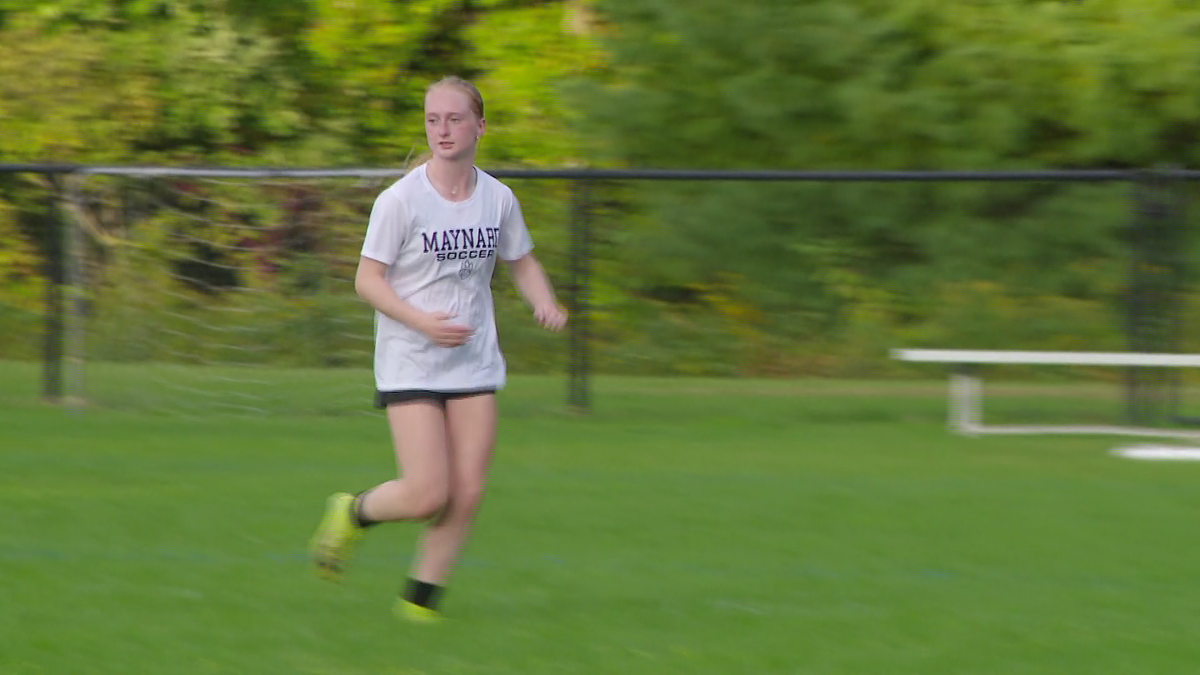 High 5: Maynard soccer player raises funds to help dad fight cancer battle