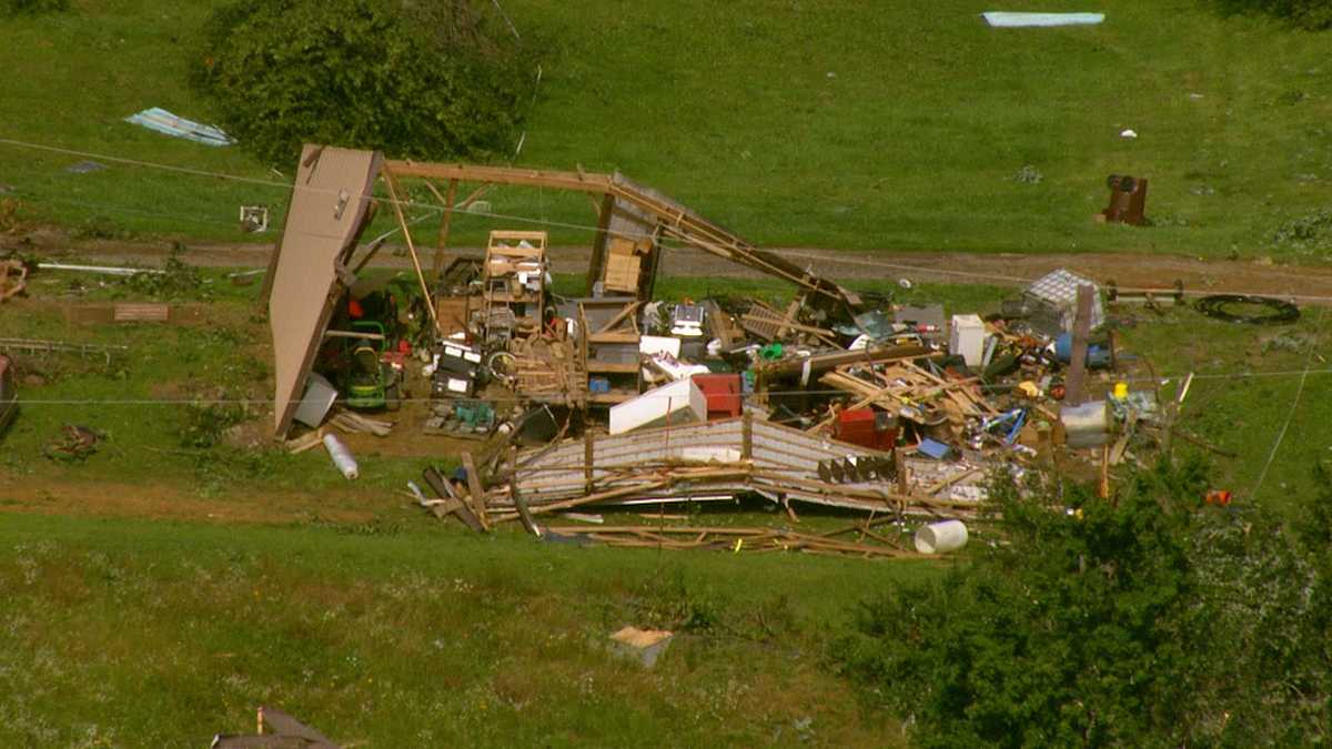 Severe storms leave damage across Freetown in Jackson County, but no injuries reported