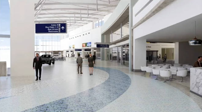 ﻿Rendering of new area at RSW