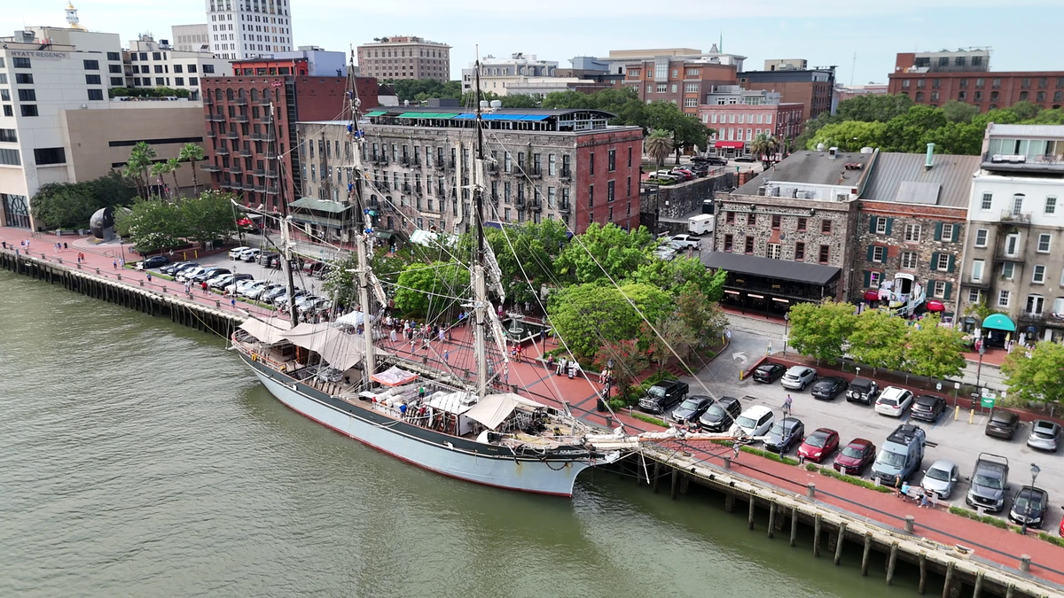 Historic tall ship Elissa brings 19th-century sailing history to Savannah waterfront