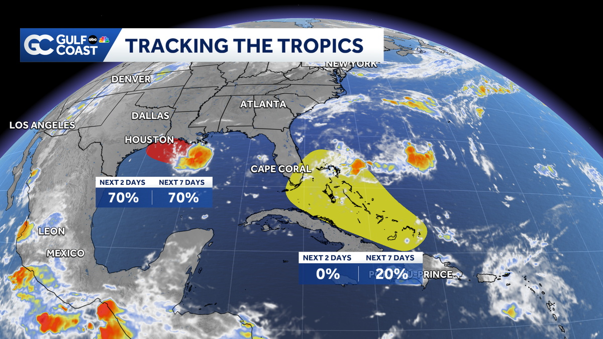 Tropical storm could form in north Gulf Monday