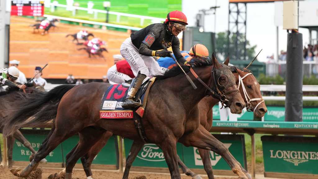 Golden Tempo wins 152nd Kentucky Derby