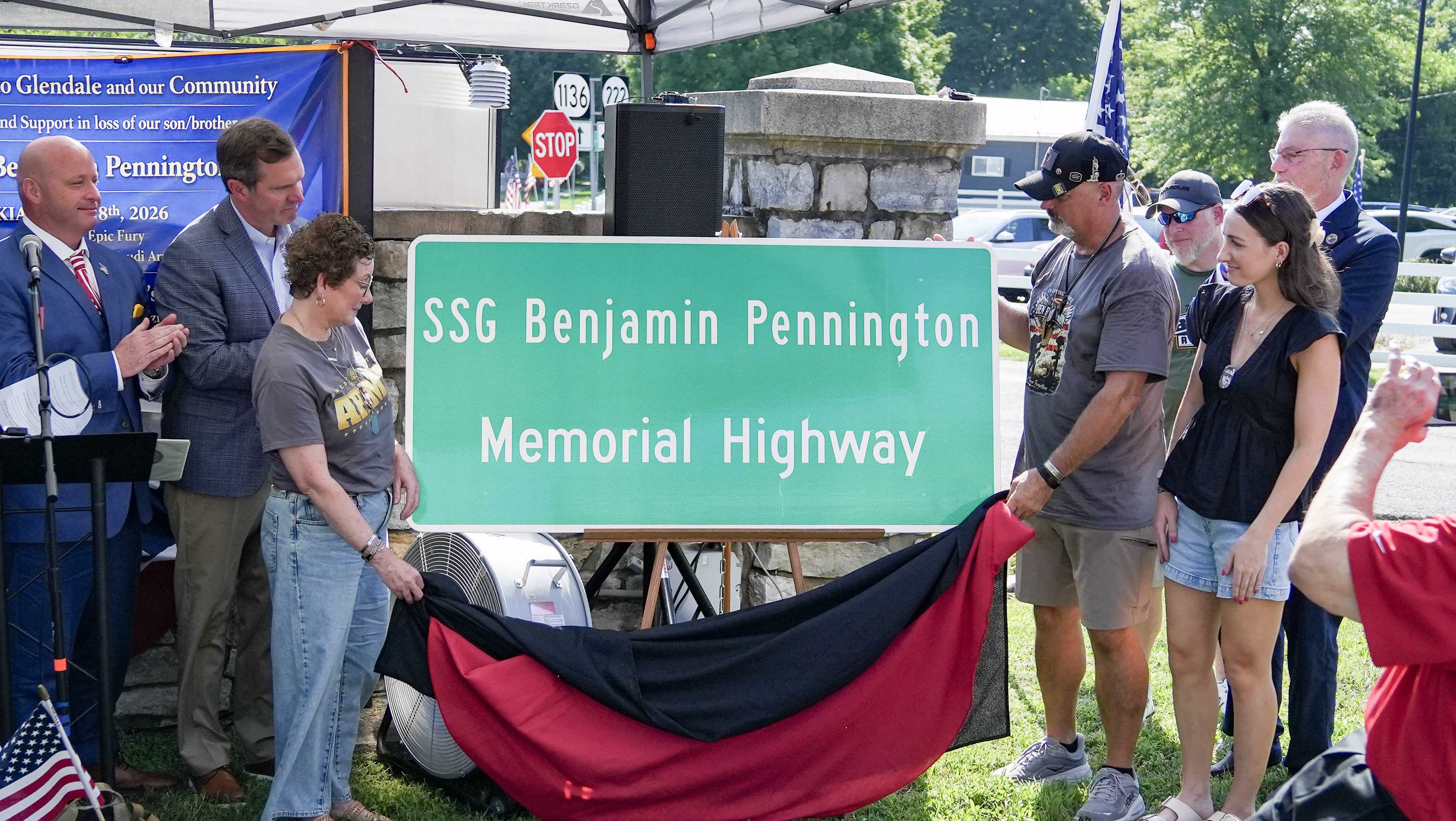 Hardin County highway dedicated in honor of soldier killed during Iran War