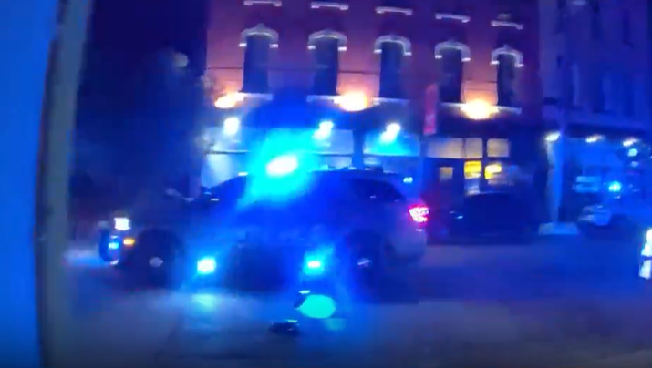 Covington police body camera shows intense arrest with K9, 1 still at large
