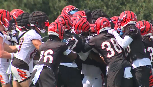 'We're setting a tone every day': Bengals' Chase speaks about training camp scuffle for first time