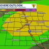 Omaha weather: Strong to severe storms possible Monday