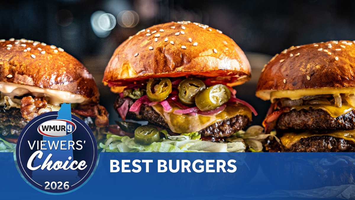 Who makes the best burgers in New Hampshire?