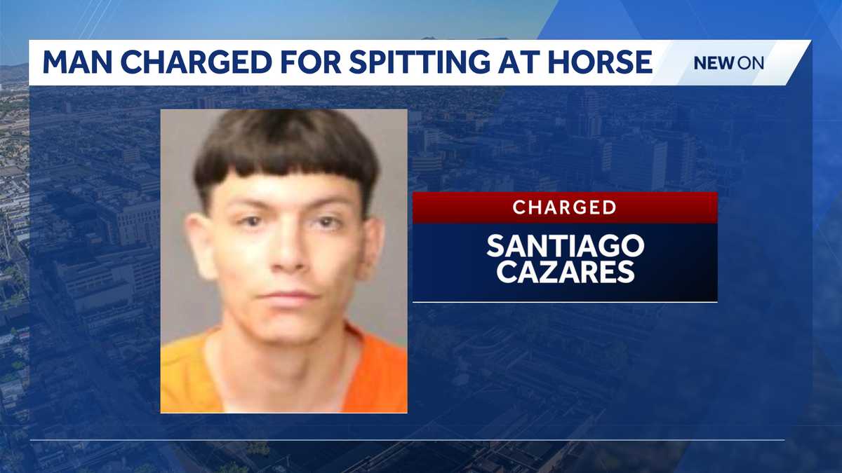 Albuquerque man accused of spitting at police horse and fleeing officers