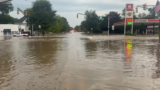 How much rain has fallen over the past 24 hours? See latest rainfall totals