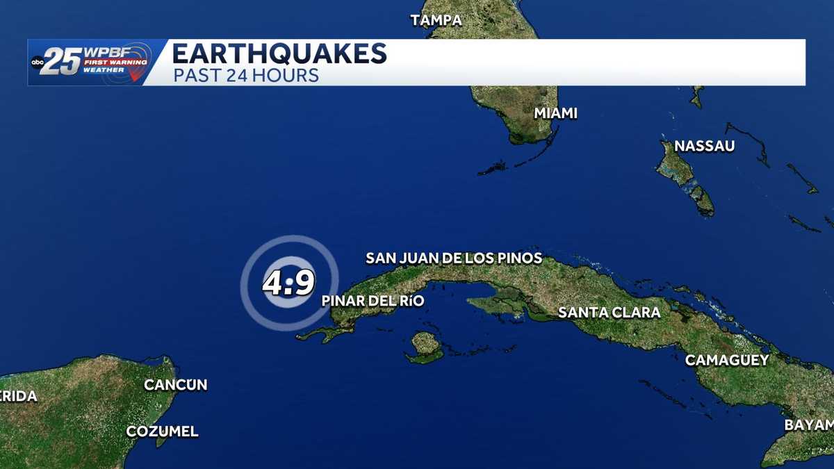 Aftershock strikes western Cuba a week after 6.1 magnitude earthquake