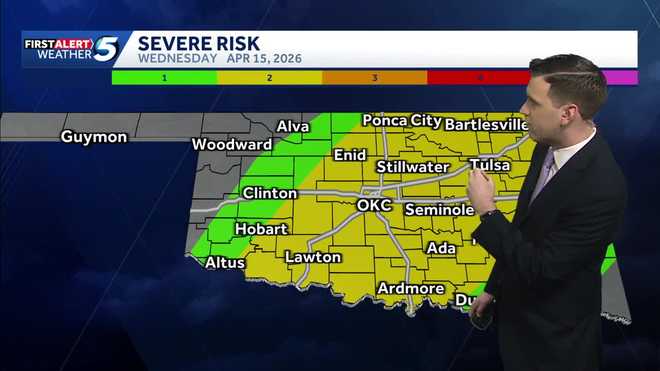 april 15, 2026, oklahoma storm risk