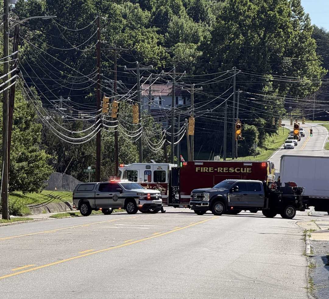 Gas leak prompts road closure in McDowell County