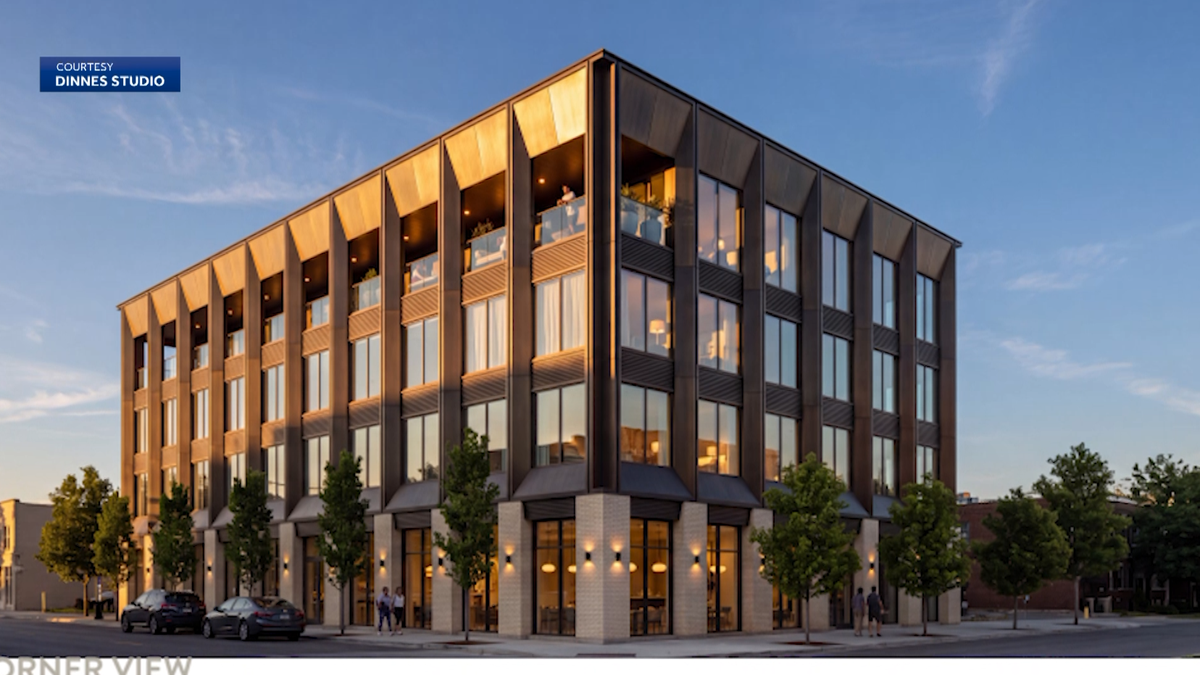 Housing and retail development underway near Scissortail Park in Oklahoma City