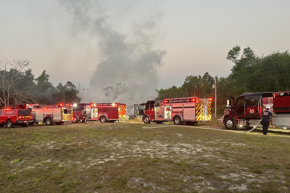 Bulloch County home destroyed in early morning fire - WJCL