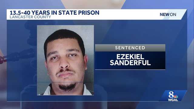 Lancaster County man sentenced to up to 40 years for shooting mother of his daughter nearly 20 times