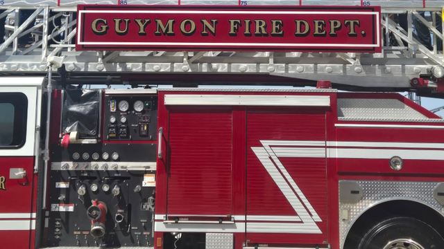 2 Oklahoma firefighters injured in truck rollover while responding to grass fire