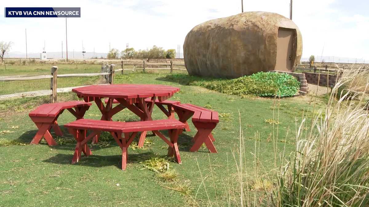 VIDEO: Idaho Potato Hotel draws travelers to a giant spud stay near Boise