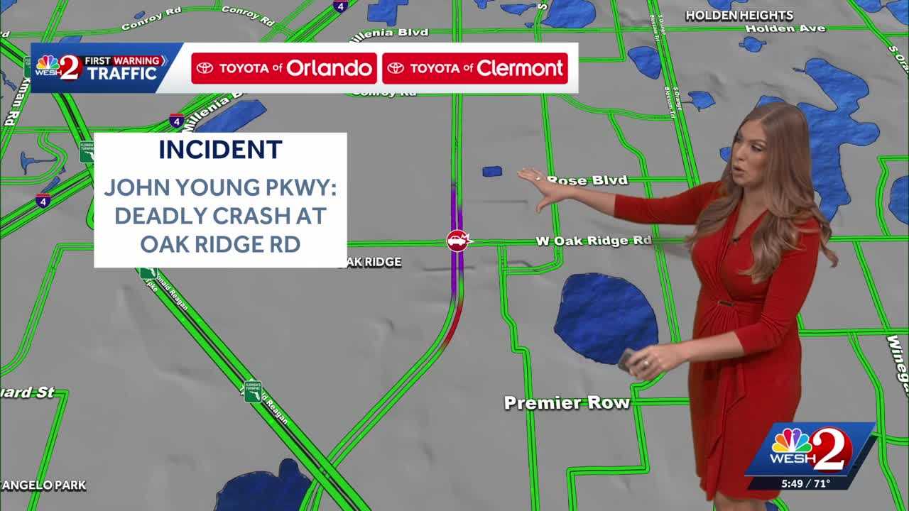 Troopers search for drivers after deadly hit-and-run crash on John Young Parkway in Orlando