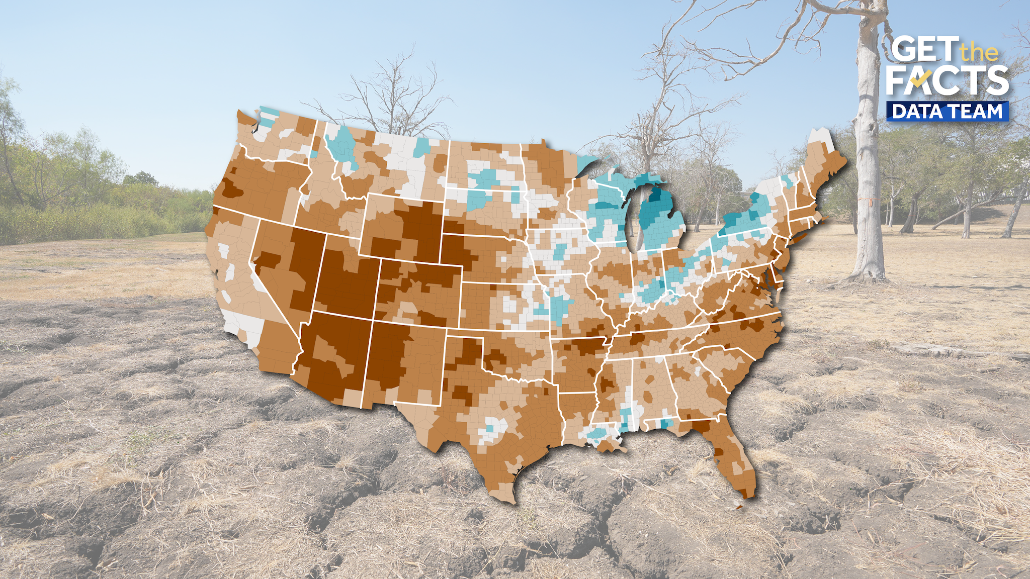 US drought eases slightly, but May ranks as the second-driest on record