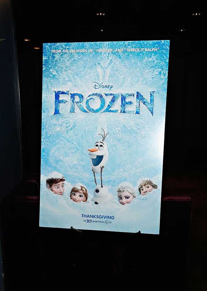 NEW YORK, NY - NOVEMBER 02:  A view of atmosphere at The Cinema Society&amp;apos;s special screening of Walt Disney Animation Studios&amp;apos; &amp;quot;Frozen&amp;quot; at the Tribeca Grand Hotel on November 2, 2013 in New York City.  (Photo by Cindy Ord/Getty Images for Walt Disney Studios Motion Pictures)