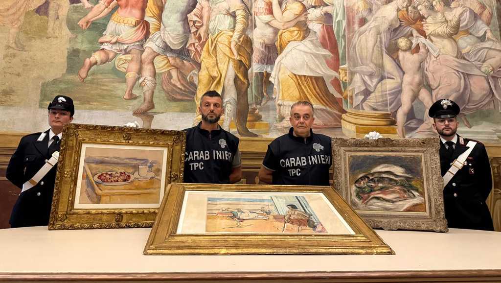 Italian police recover stolen Renoir, Cézanne, and Matisse artworks worth millions