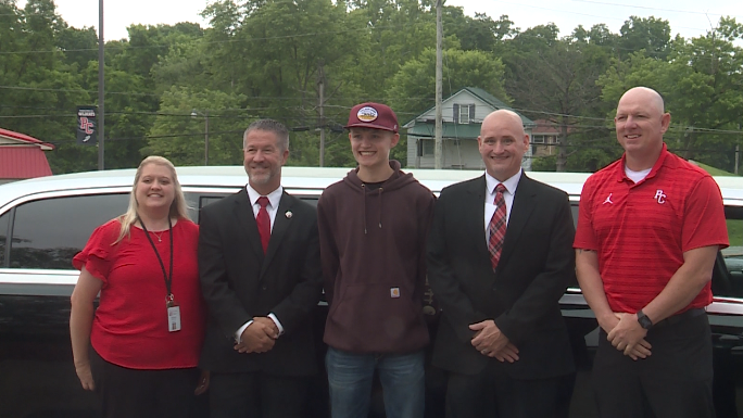 Pendleton County senior celebrated for perfect attendance over 13 years