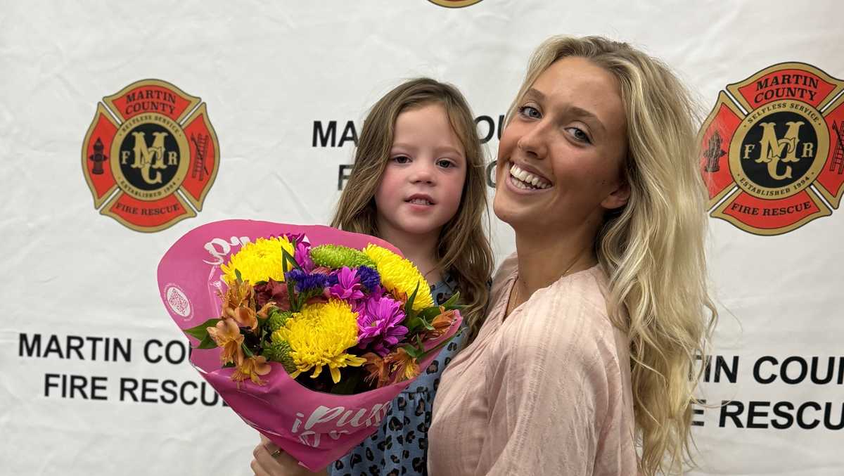 'The unicorn baby': Martin County woman saves 3-year-old from drowning, earns Heroic Heart Award