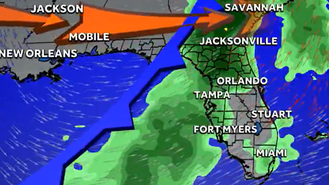 We could see our first El Niño-induced event next week