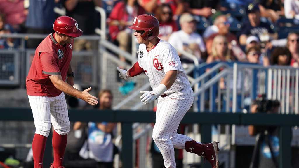 Oklahoma set for North Carolina matchup in Men's College World Series finals