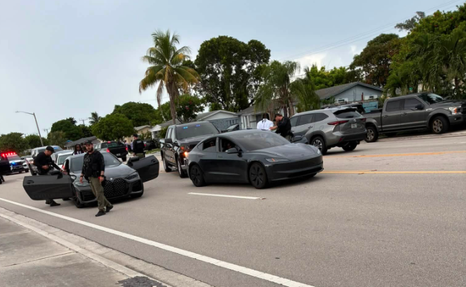 Witness video shows PBSO’s confrontation, arrests of five men after funeral for killed teen