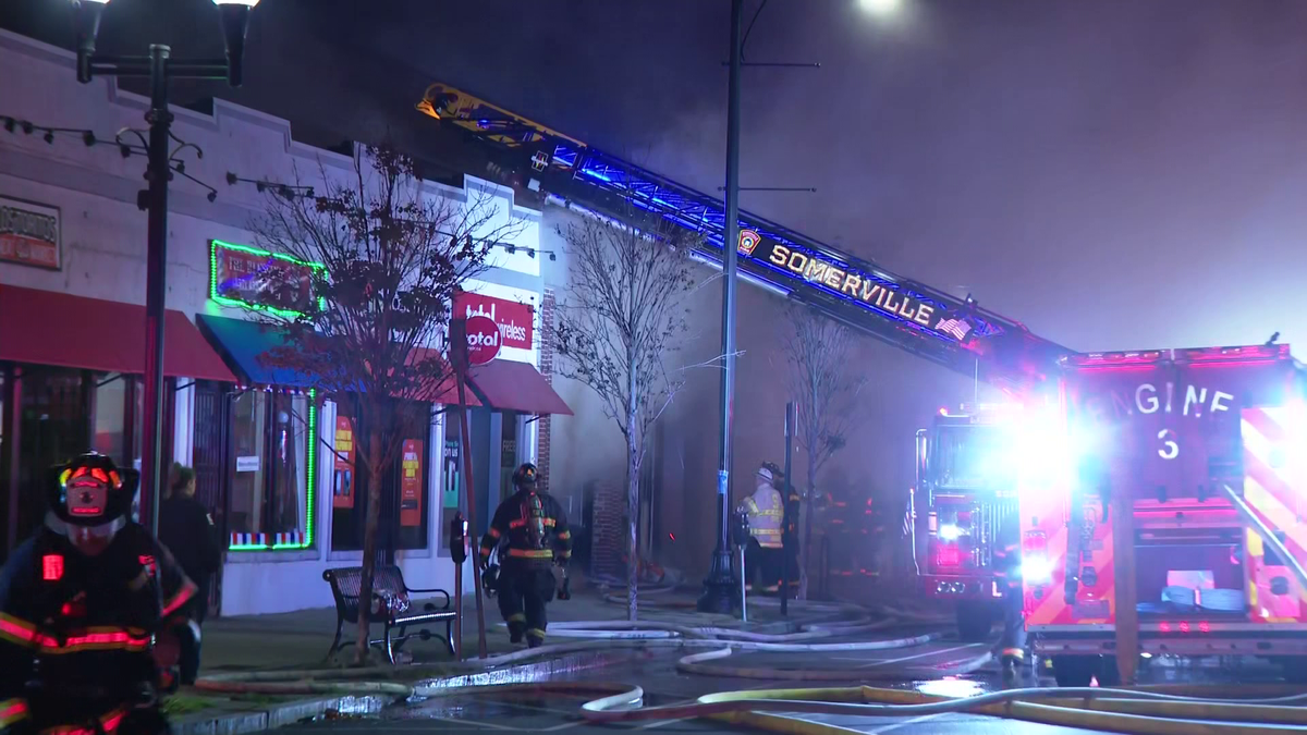 Fire response underway at Somerville building - WCVB