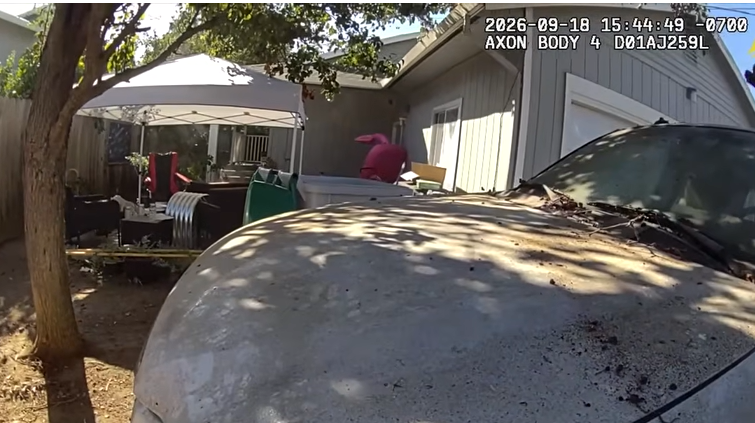Woodland police release footage of deadly officer shooting of armed man outside home