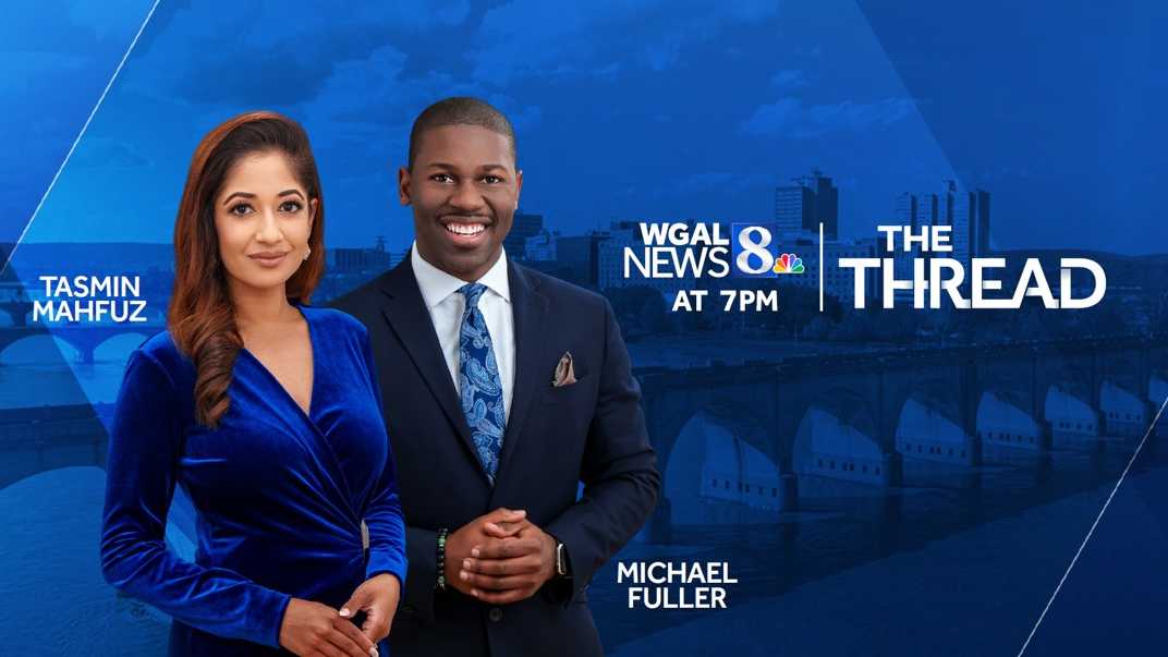 WGAL News 8 to launch innovative newscast , WGAL NEWS 8 AT 7PM : THE THREAD