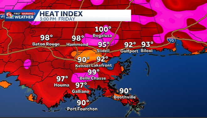 Seasonal weather continues as highs reach the upper 80s with spotty ...