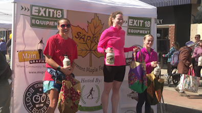 Hear from the woman who placed first in the overall female category in the Maple Fest Sap Run