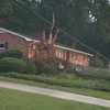 Several reports of trees down in NC Saturday | Archdale storm damage blocks neighborhood entrance